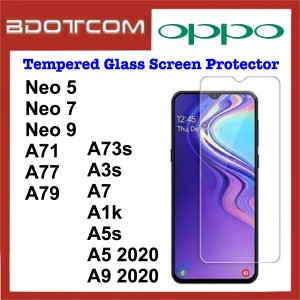 Tempered Glass Screen Protector for Oppo Neo 5 / Neo 7 / Neo 9 / A71 / A77 / A79 / A73s / A3s / A7 / A1k / A5s / A5 2020 / A9 2020