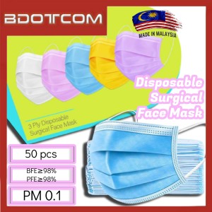 [Ready Stock] Beyond Mask 3 PLY Disposable Surgical Face Mask (50psc / Box)